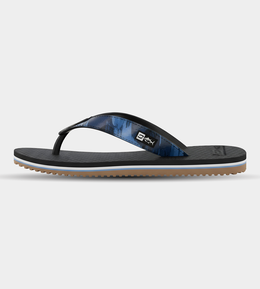 CATCH AND CARRY FLIP FLOP - BLUE / BLACK