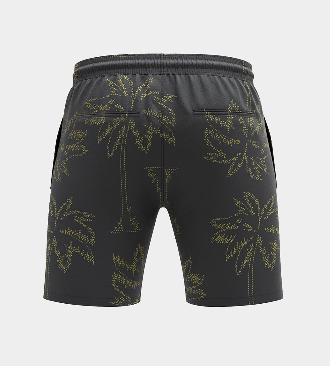 SUNSET TROPIC SHORT - CHARCOAL