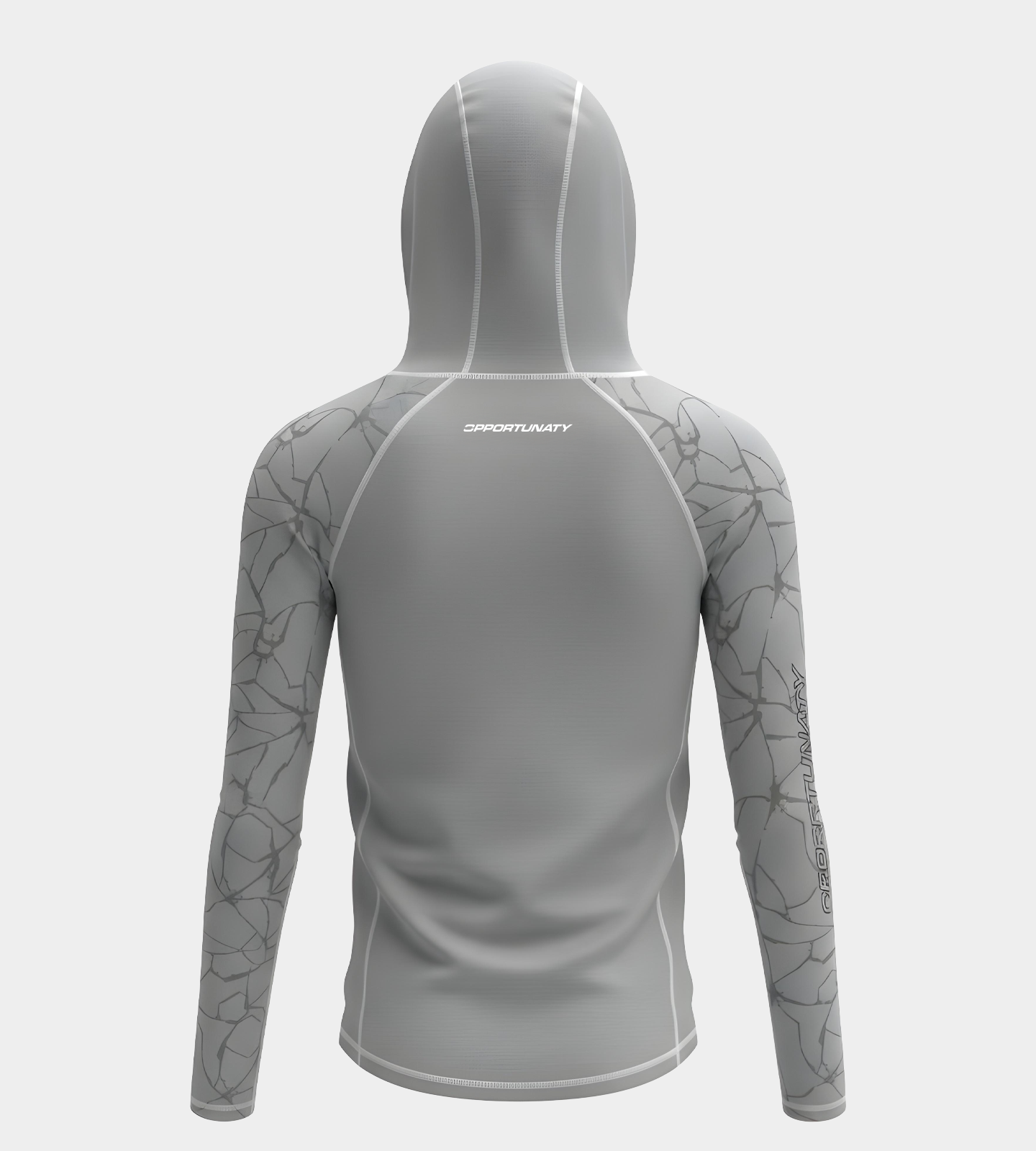 CHITA HOODIE UV SHIRT - GREY
