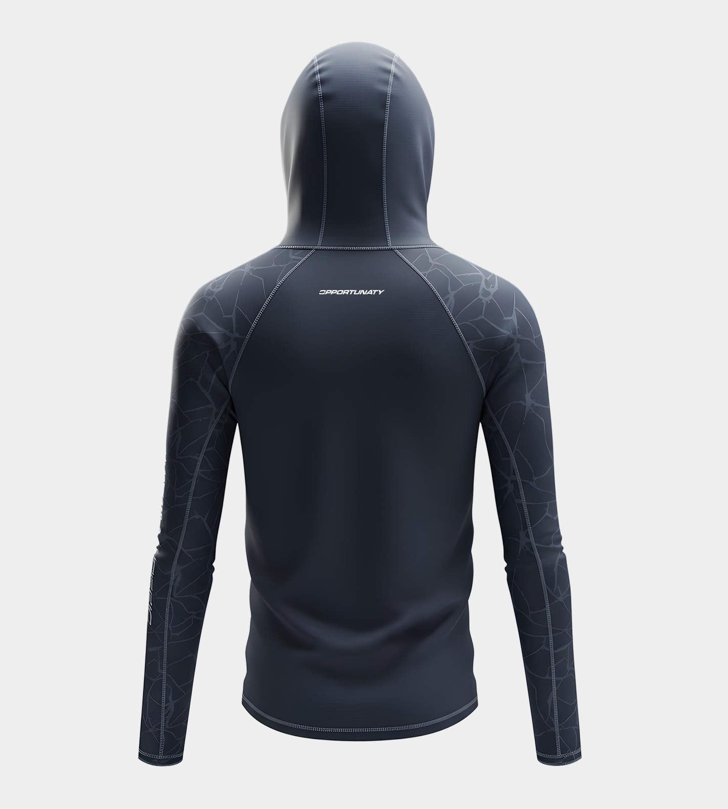 CHITA HOODIE UV SHIRT - NAVY