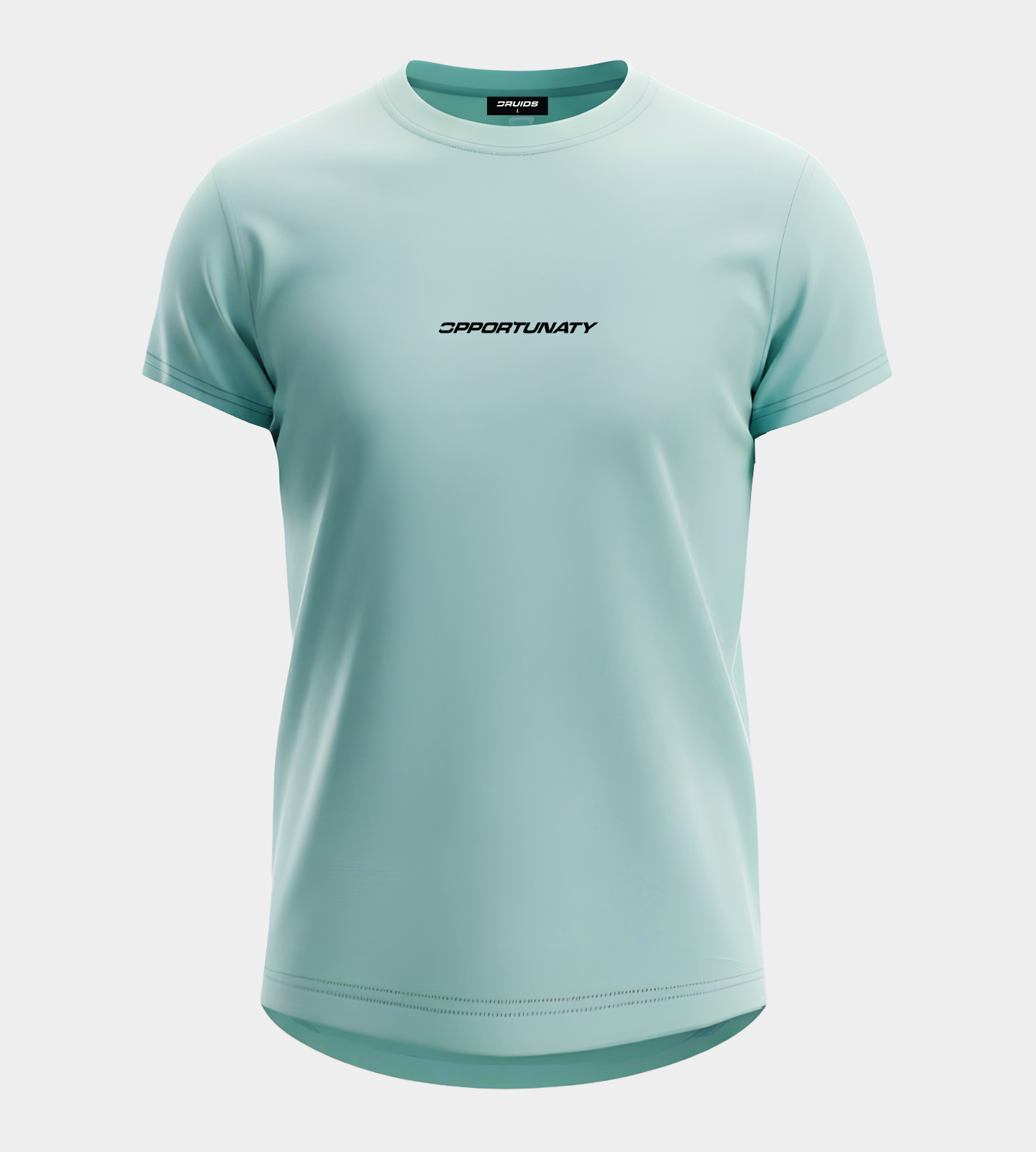 CLAD TSHIRT - MINT / BLACK
