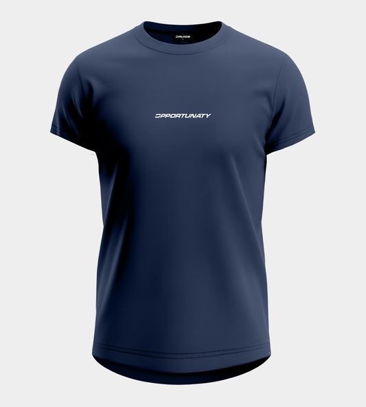 CLAD TSHIRT - NAVY / WHITE
