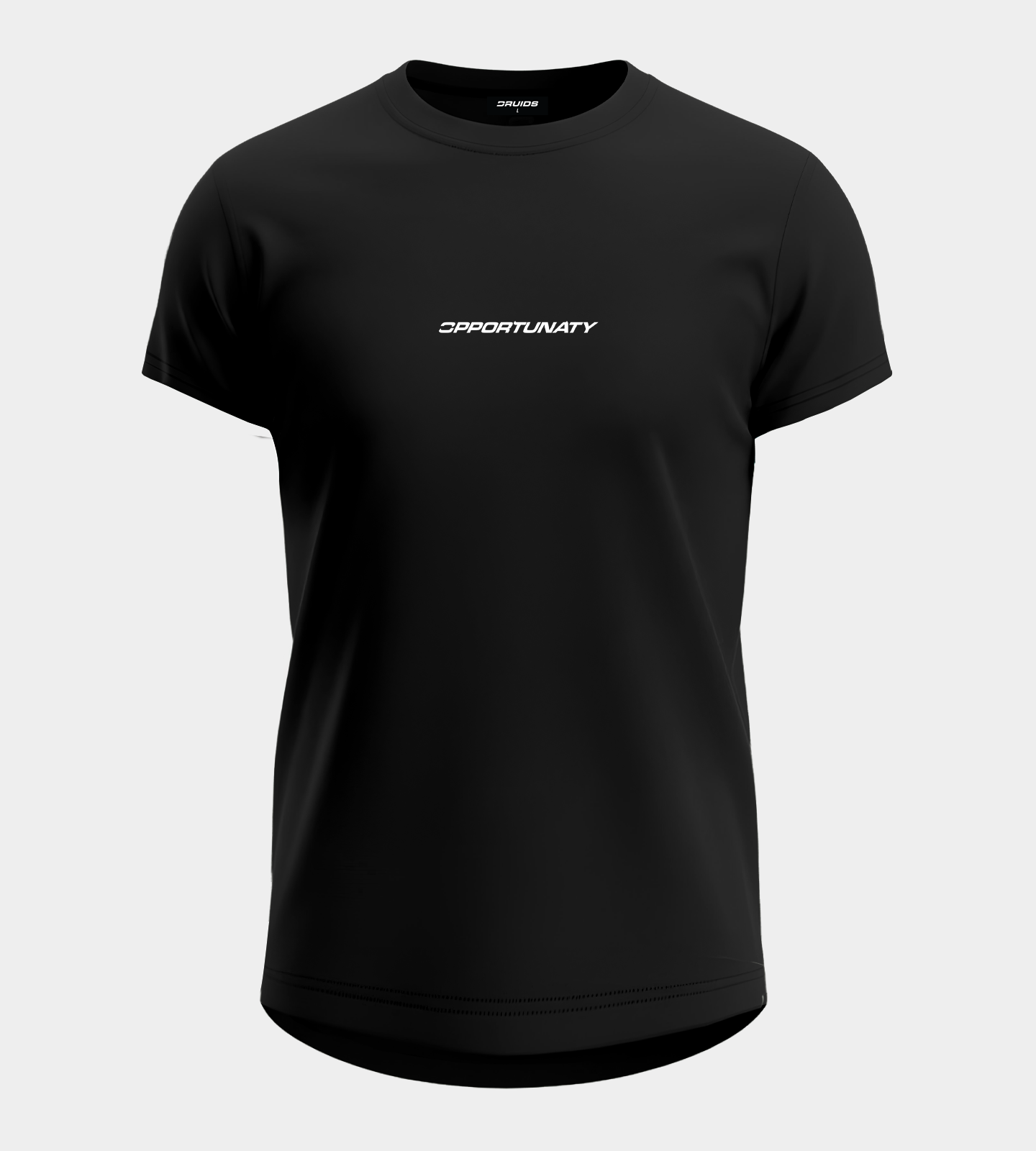 CLAD TSHIRT - BLACK/ WHITE