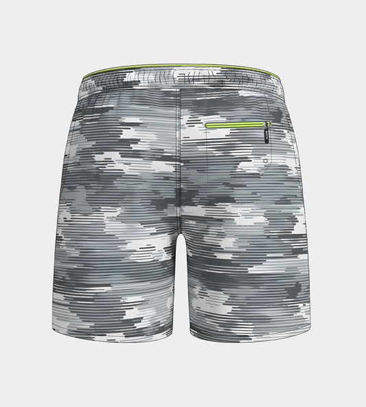 SEAHAZE SHORT - GREY/LIME