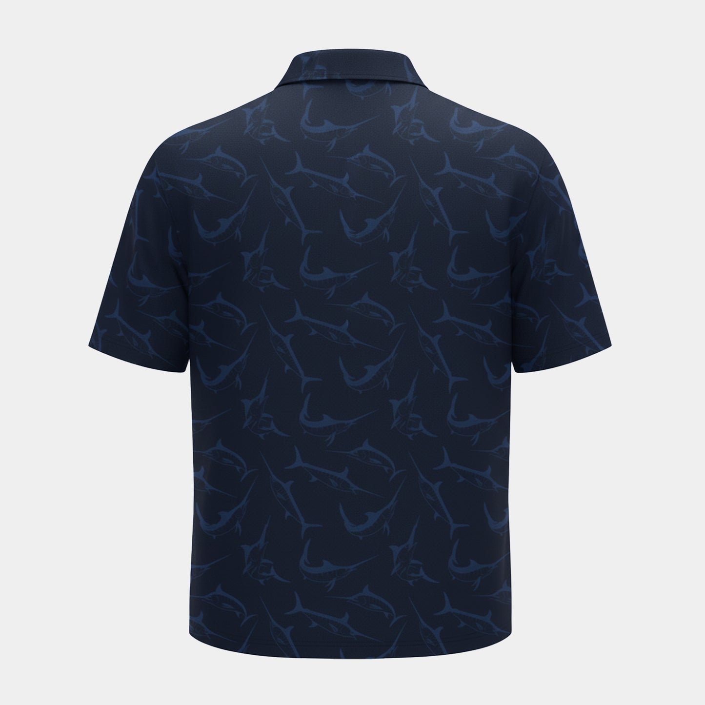 FLOSHIRT - NAVY/ WHITE