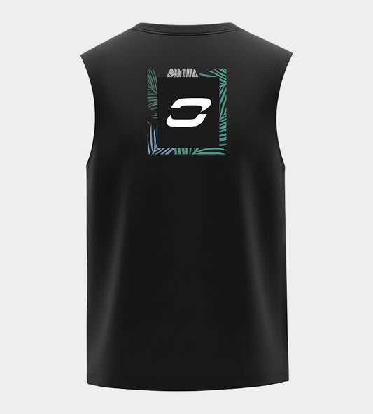 MICRAF TANK TOP - BLACK/WHITE
