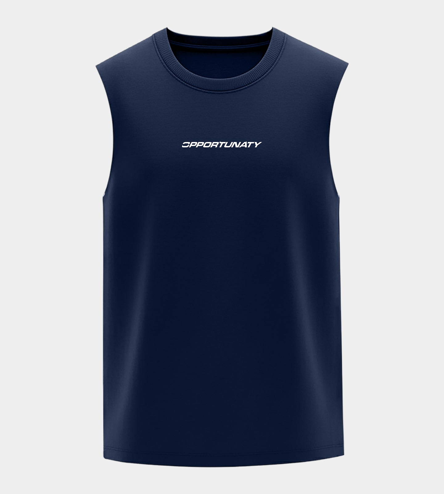MICRAF TANK TOP - NAVY/ WHITE