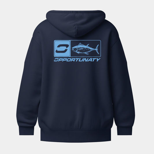 OCEAN HOODIE - NAVY