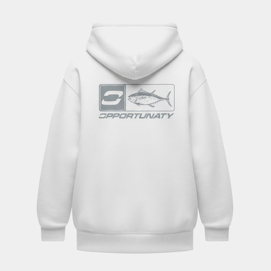 OCEAN HOODIE - WHITE