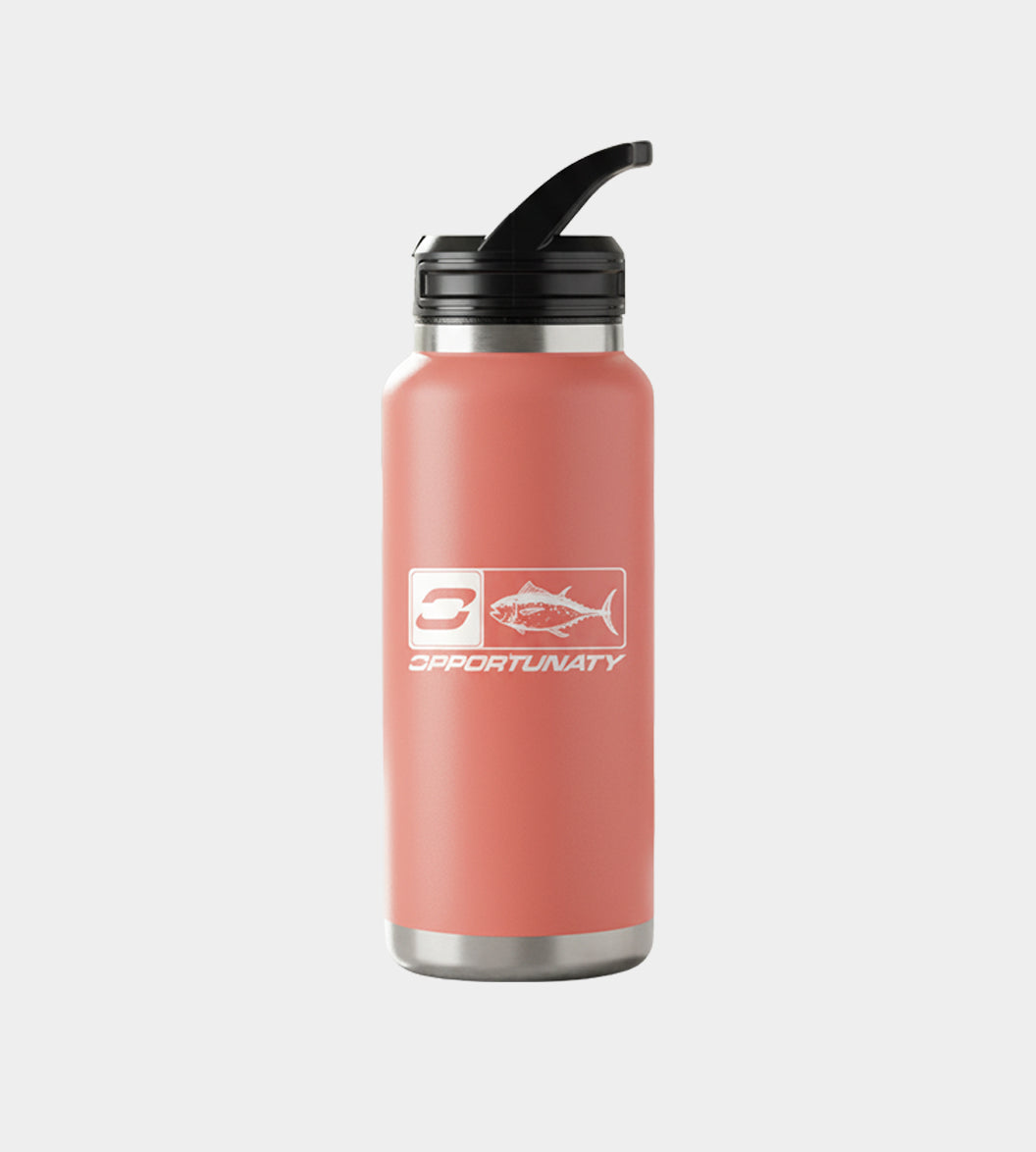 WATER BOTTLE OCEAN - SALMON