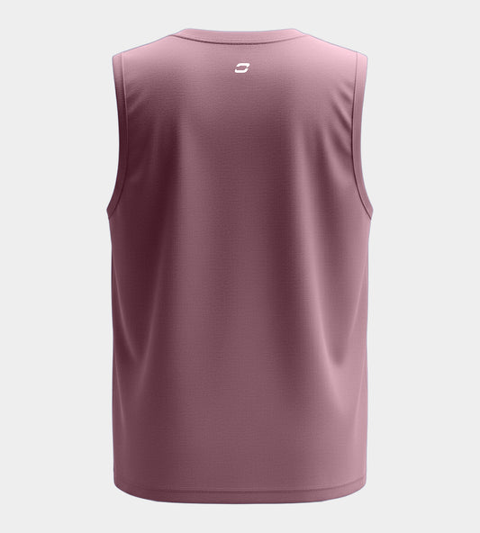 ESSENTIAL TANK TOP - MULBERRY
