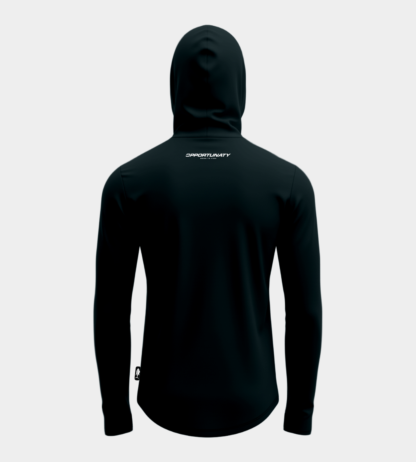 ESSENTIAL HOODED UV SHIRT UV SHIRT - BLACK