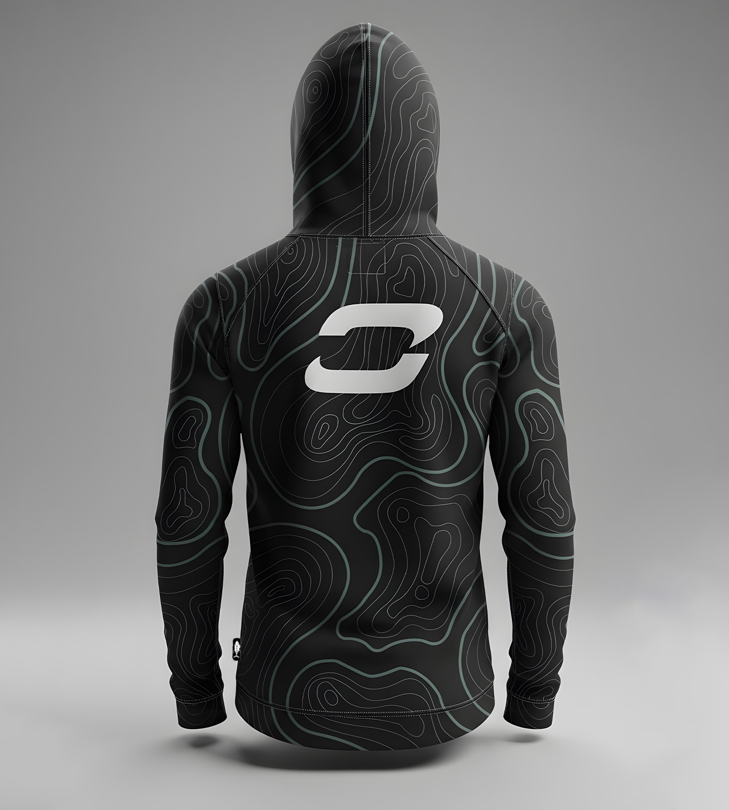 GEO UV SHIRT - BLACK