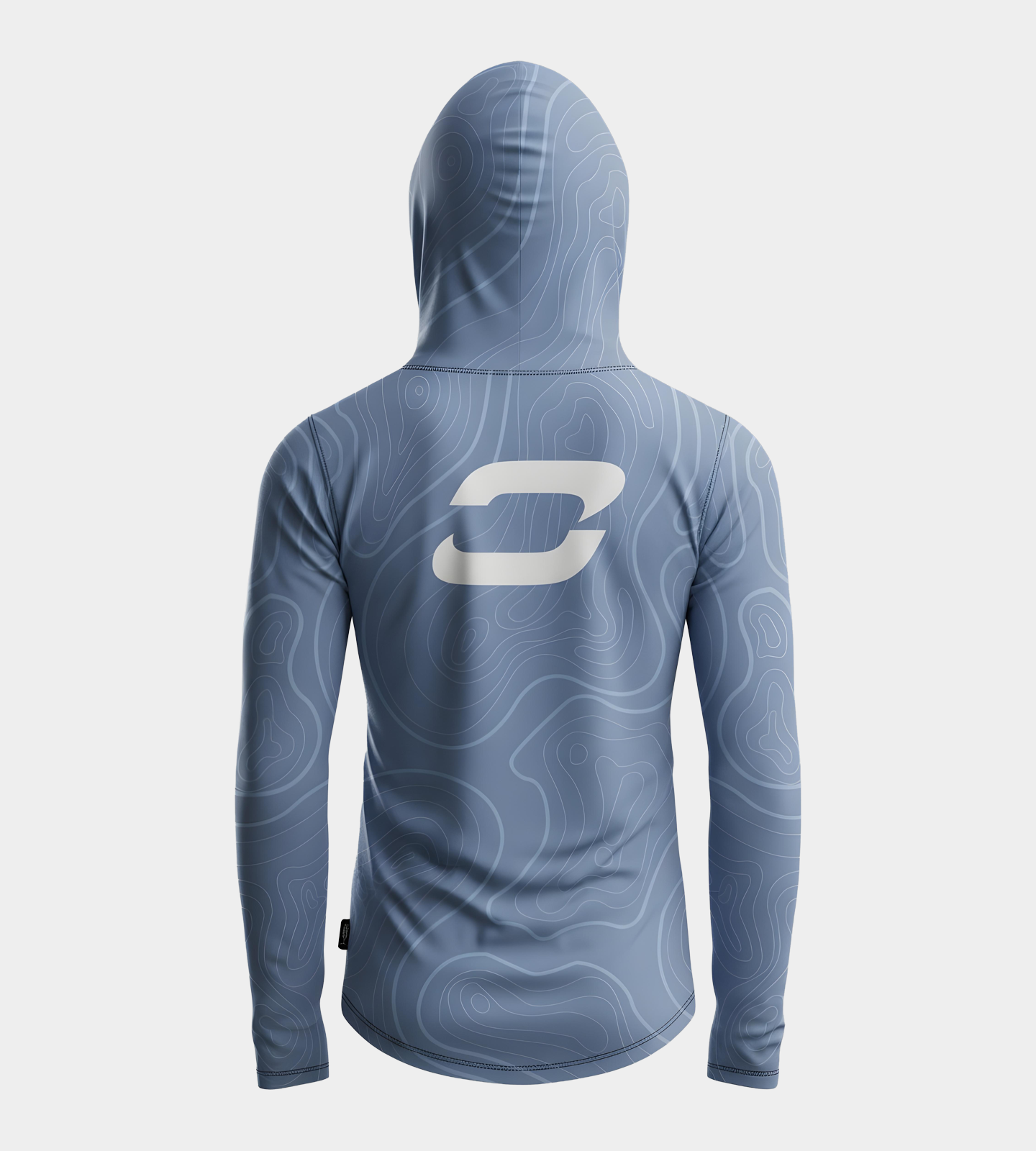 GEO NECK GAITOR - DENIM