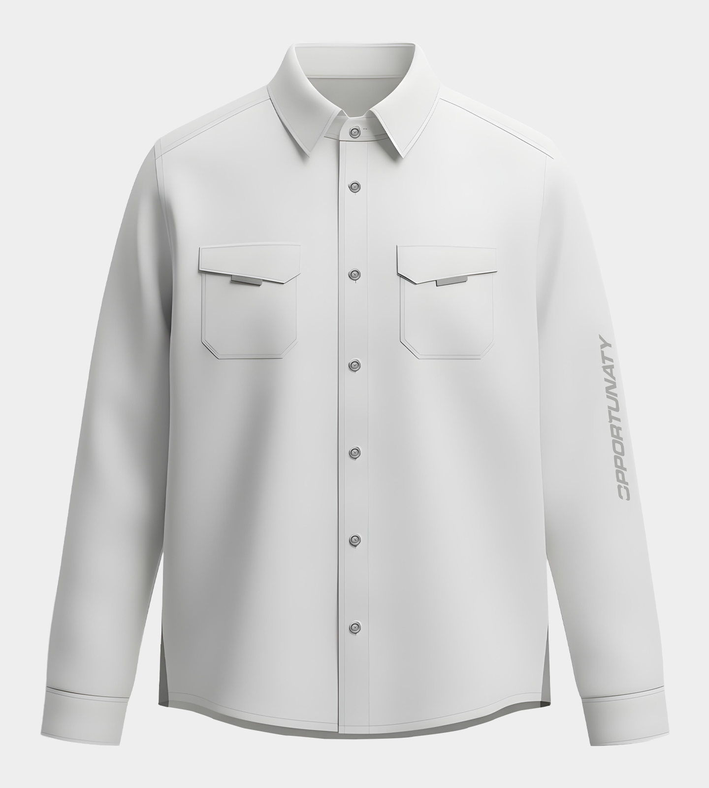 APTA SLEEVE SHIRT - WHITE / GREY