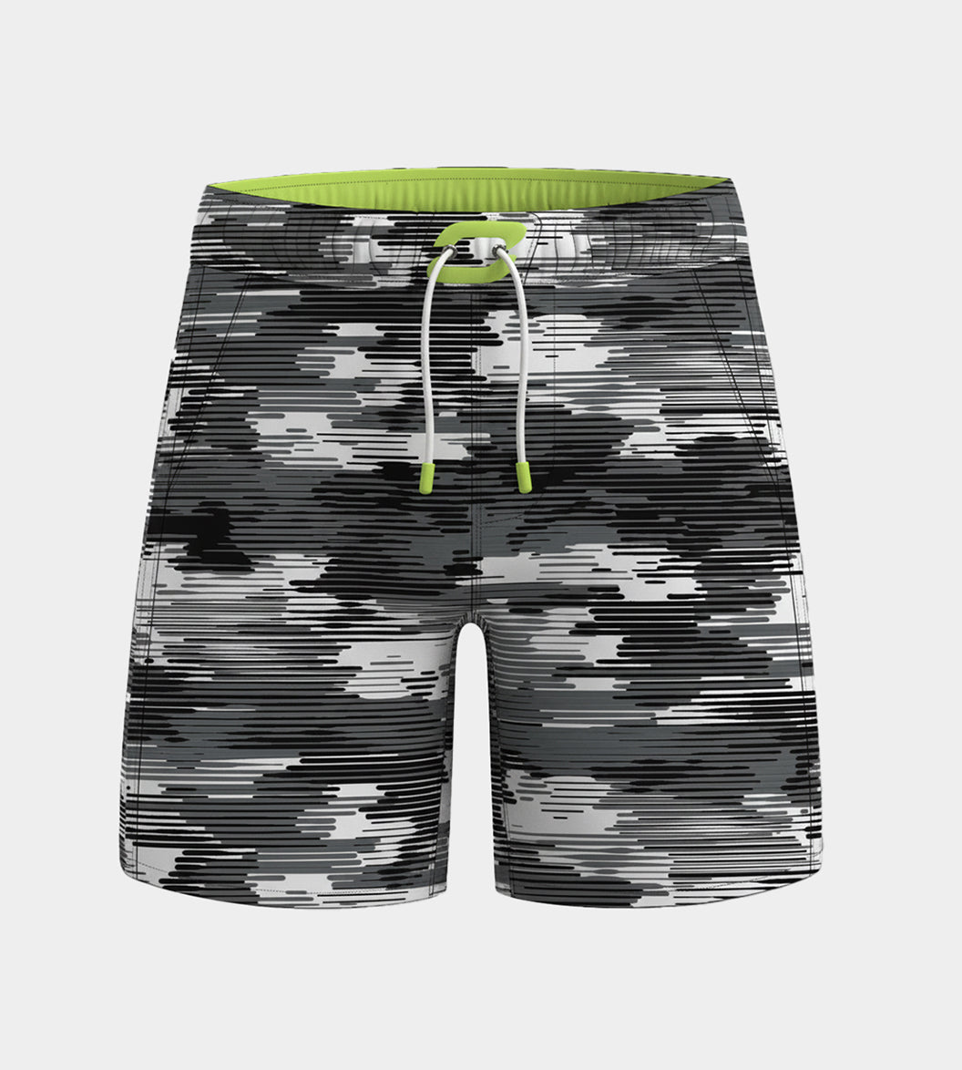 SEAHAZE SHORT - BLACK/LIME