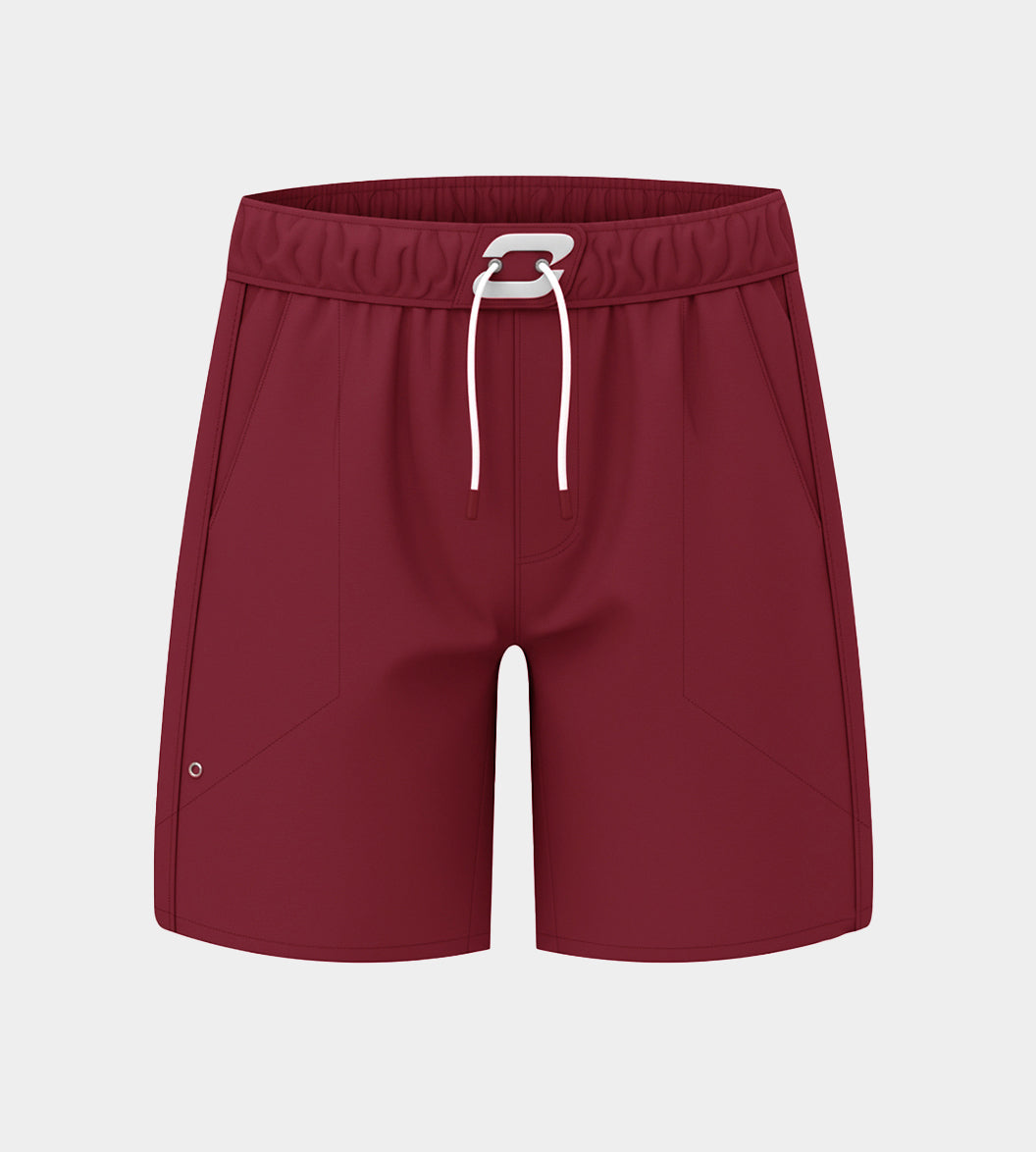 AZURA SHORT - BURGUNDY
