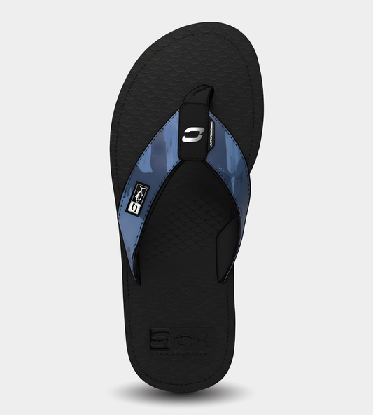 CATCH AND CARRY FLIP FLOP - BLUE / BLACK