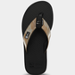 CATCH AND CARRY FLIP FLOP - BRWON / BLACK