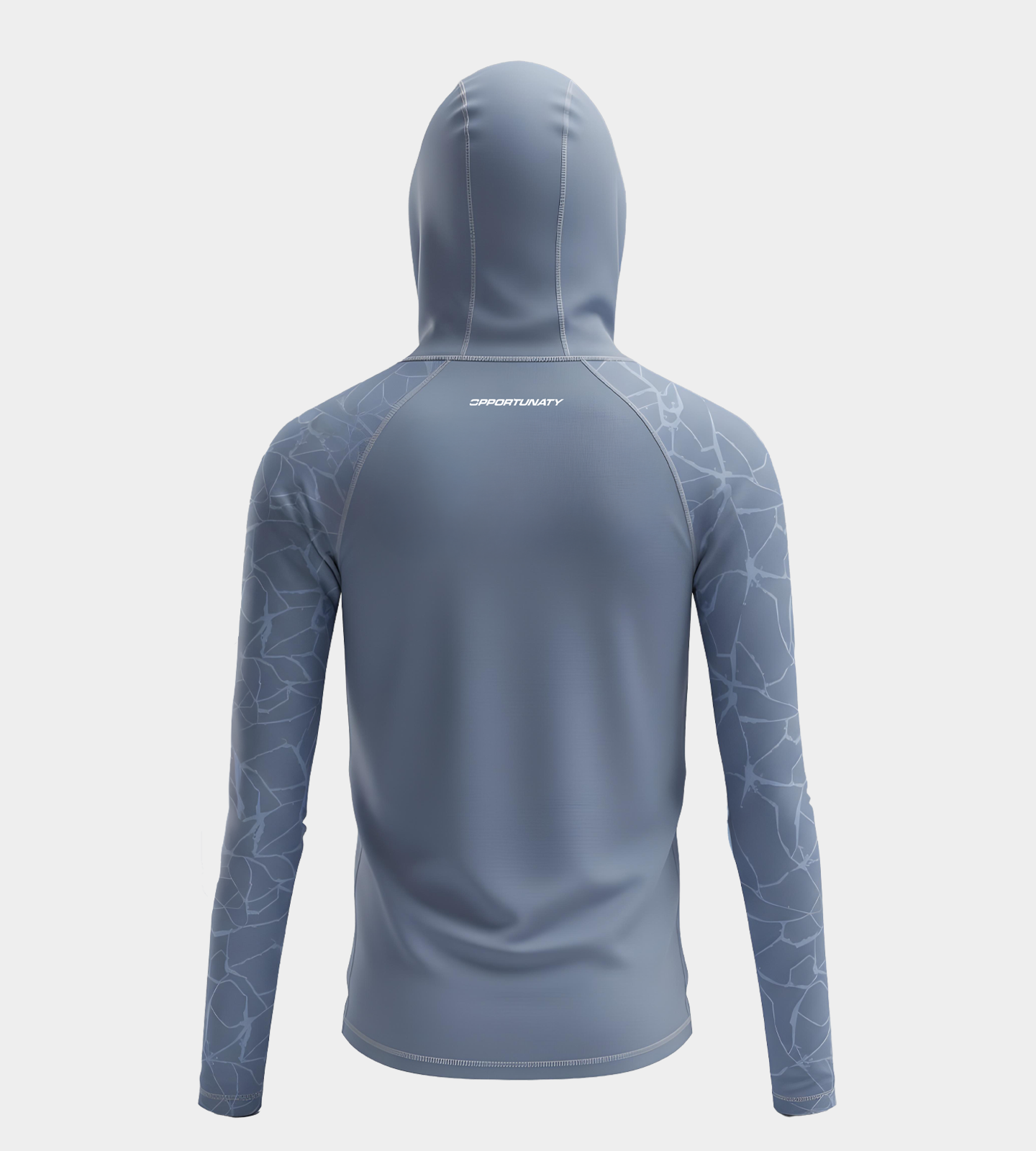 CHITA HOODIE UV SHIRT - DENIM