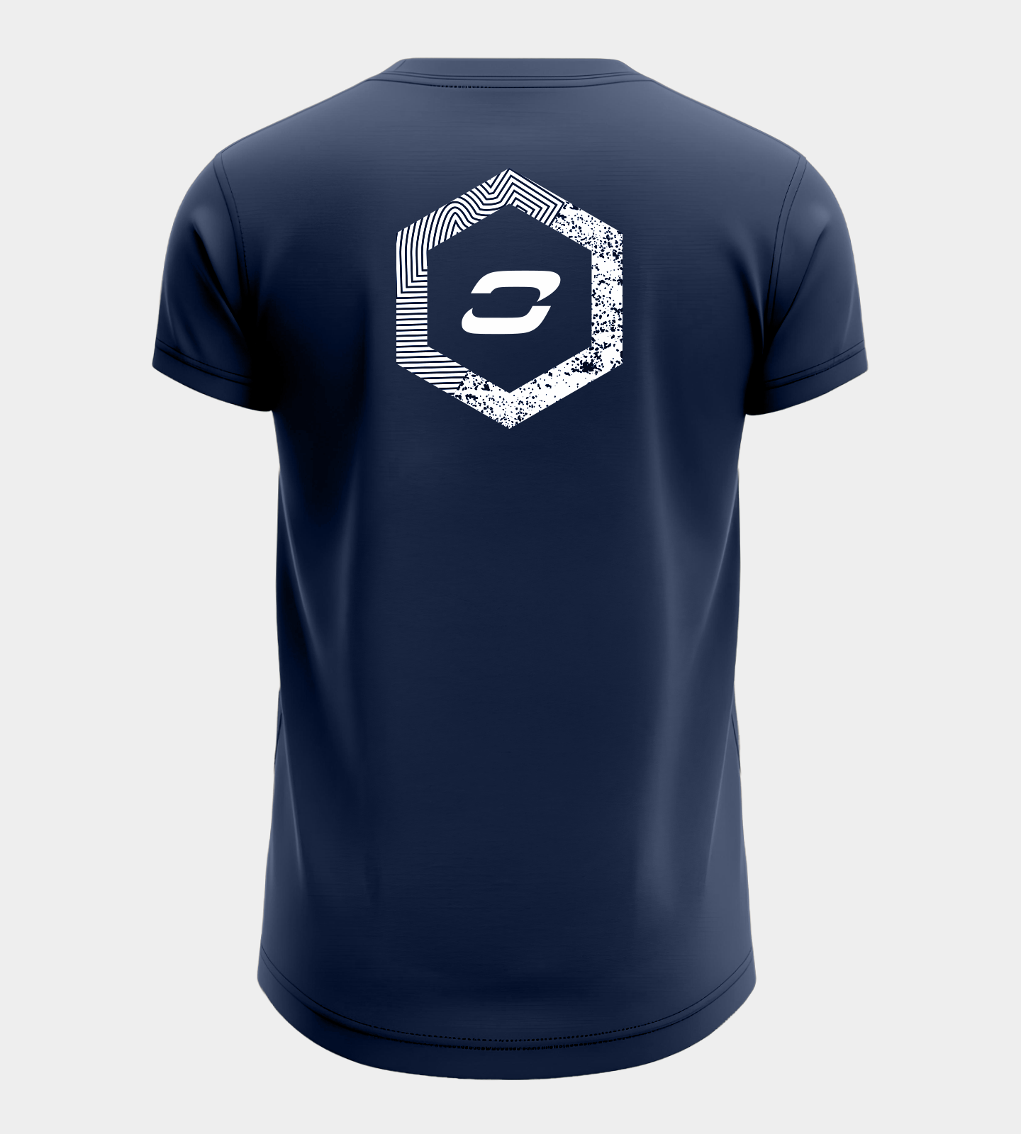 CLAD TSHIRT - WHITE/ NAVY