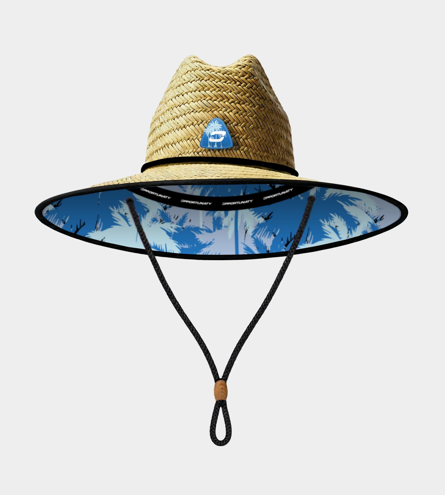COCONUT COAST STRAW HAT - LIGHT BLUE
