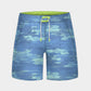 SEAHAZE SHORT - DENIM/LIME