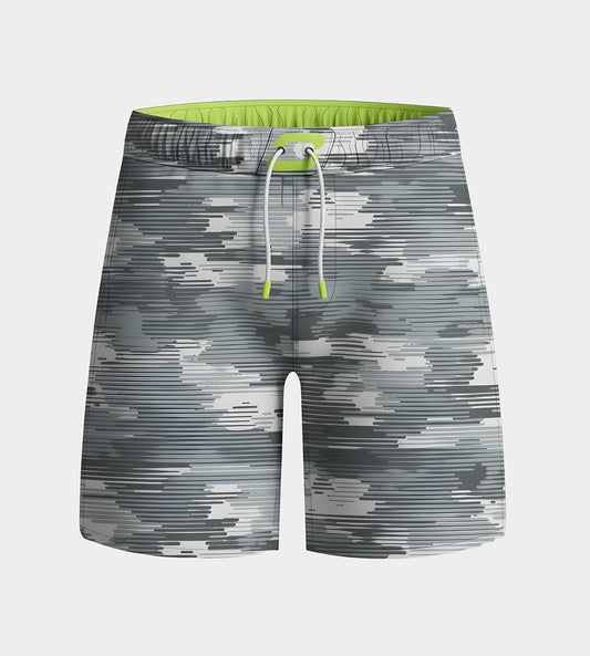 SEAHAZE SHORT - GREY/LIME