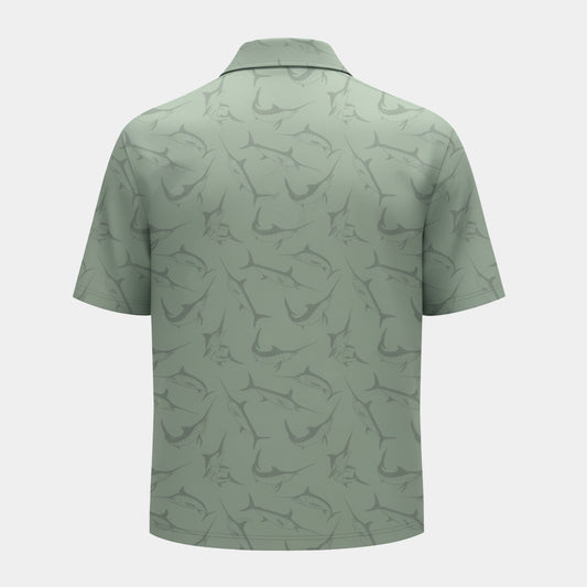 FLOSHIRT - JADE/ NAVY