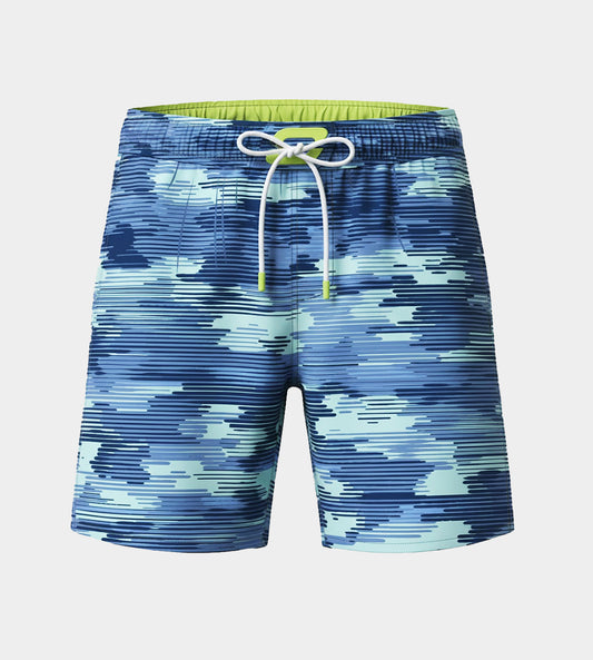 SEAHAZE SHORT - NAVY/LIME