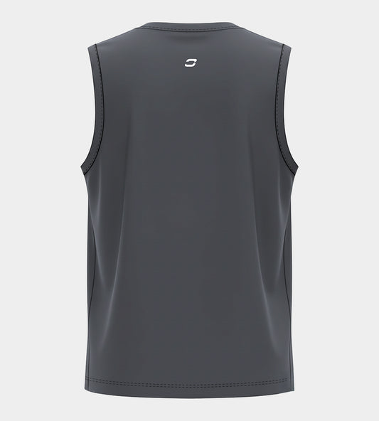 ESSENTIAL TANK TOP - CHARCOAL