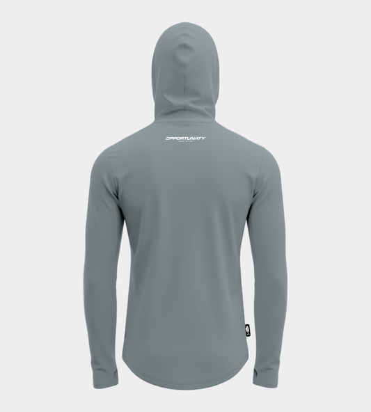 ESSENTIAL HOODED UV SHIRT UV SHIRT - GREY
