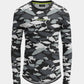 CAMO FISH UV SHIRT- BLACK