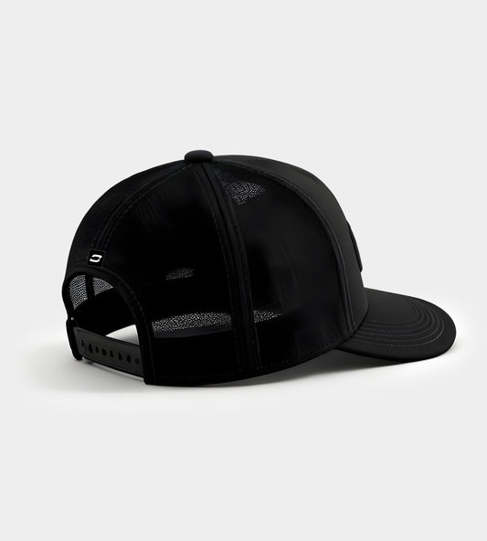VELCRO CAP - BLACK