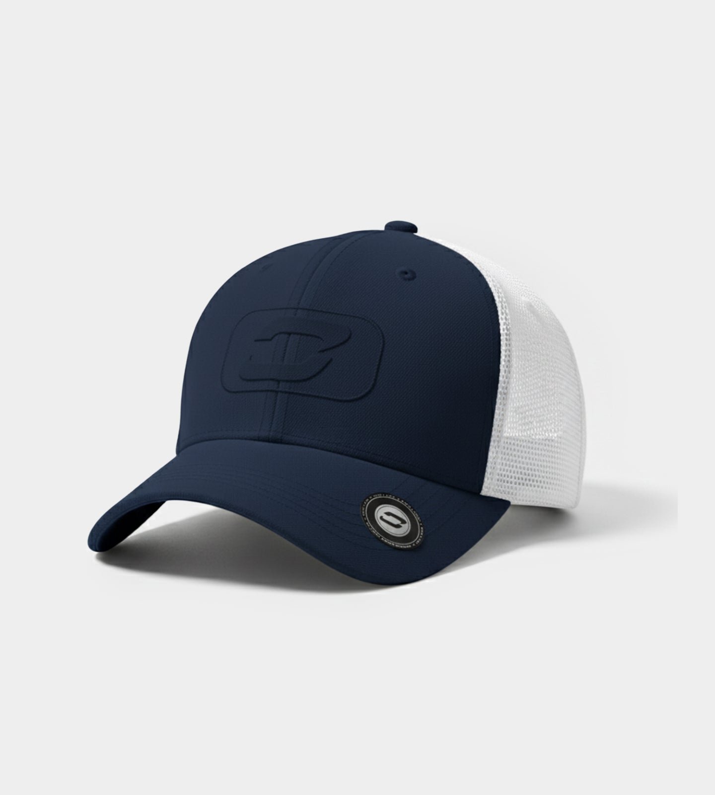 VELCRO CAP - NAVY/WHITE